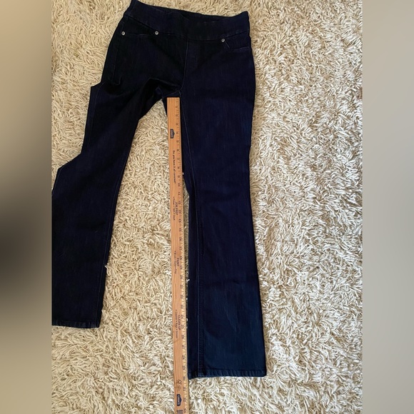 Chico's women's pull on Indigo blue leggings size 00 Regular ( 28”waist) - Picture 6 of 16